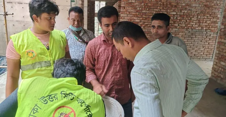 ভবনে এডিস মশার লার্ভা, জরিমানা পৌনে ২ লাখ টাকা