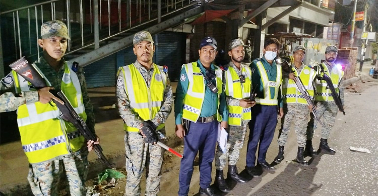 রাজধানীজুড়ে পুলিশের ৬৬৭ টহল টিম, ২৪ ঘণ্টায় গ্রেফতার ১৮৮