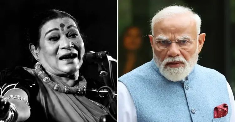 ভারতের লোকসংগীতের খ্যাতিমান শিল্পী তীজন বাঈ আর নেই, শোক জানালেন মোদী