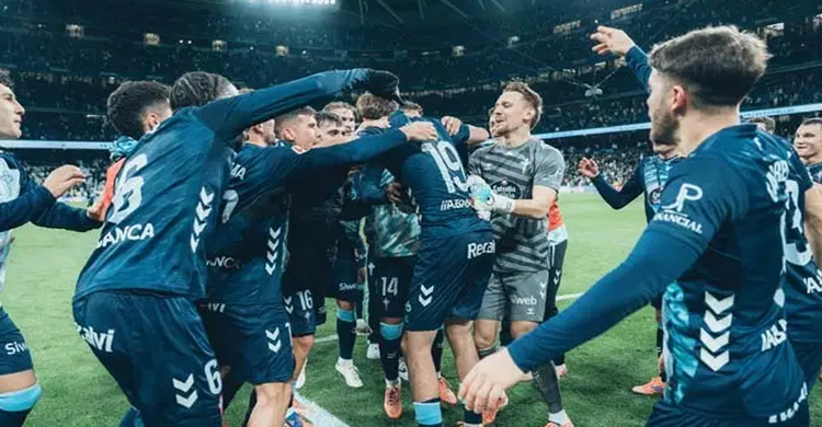 রিয়ালকে স্তব্ধ করে ১১ বছর পর সেল্টার জয়