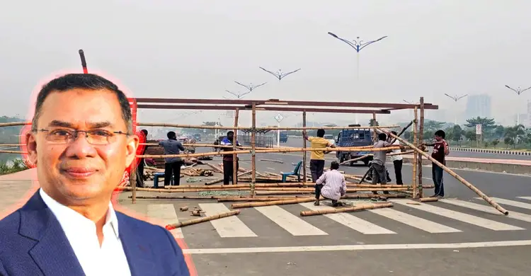 তারেক রহমানকে সংবর্ধনা দিতে প্রস্তুত হচ্ছে ৩০০ ফিট