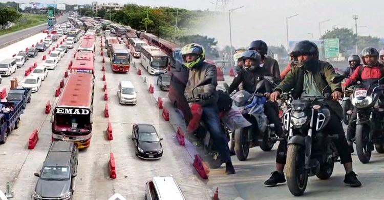 ঈদের লম্বা ছুটিতে মাওয়া প্রান্তে ঘরমুখী মানুষের ঢল, বাসে অতিরিক্ত ভাড়ার অভিযোগ