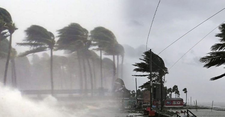 দুপুরের মধ্যে ৮০ কিলোমিটার বেগে ঝড় হতে পারে ৪ জেলায়