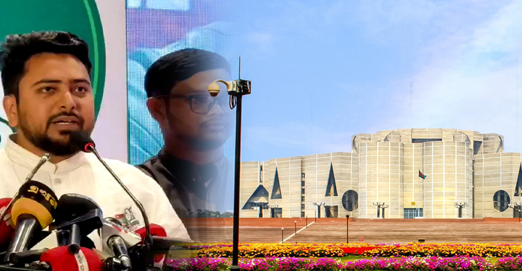 সংসদে যদি কথা বলার জায়গা না থাকে‚ তাহলে লড়াই রাজপথে হবে: নাহিদ