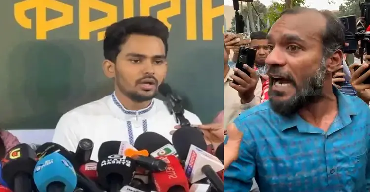 আসিফের কাছে বন্যার টাকার হিসাব চাইতে উত্তেজনা, থানায় নিলেন আশ্রয়