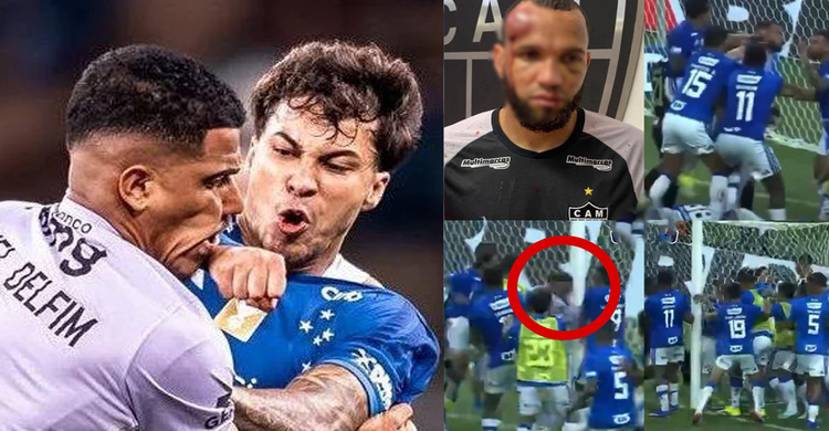 বল রেখে মাঠেই ভয়াবহ সংঘর্ষ, ২৩জনকে লাল কার্ড