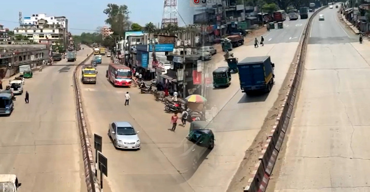 যানজট নেই ঢাকা-চট্টগ্রাম মহাসড়কে, স্বস্তিতে বাড়ি ফিরছে মানুষ