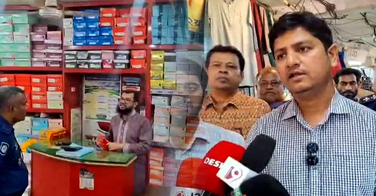 গুলিস্তানের জুতা ও সেনডেল চায়না পণ্য বলে বিক্রি