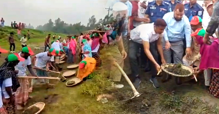 খাল খনন মানুষের জীবনমান উন্নয়নে ভূমিকা রাখবে