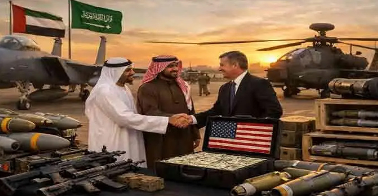 আরব মিত্রদের কাছে ২৩০০ কোটি ডলারের অস্ত্র বিক্রি করছে যুক্তরাষ্ট্র