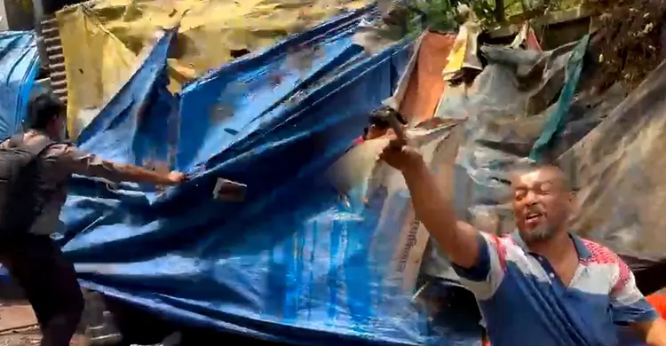 অ'বৈ'ধ দোকান ও দখল উচ্ছেদে ডিএমপির সাঁড়াশি অভিযান