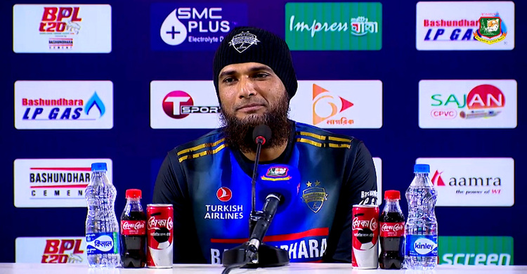 নিজের ১৬ বলে ৩৪ রানের ইনিংস নিয়ে যা বললেন মাহমুদউল্লাহ রিয়াদ