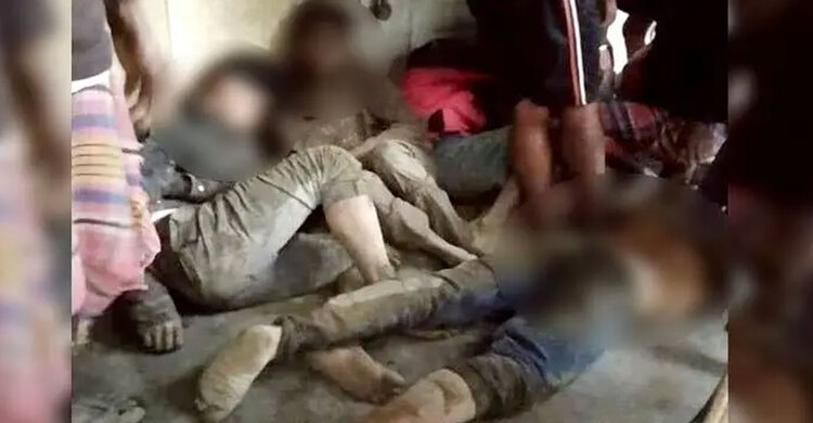 অনুপ্রবেশ করা ৬ বাংলাদেশিকে ভারতীয় গ্রামবাসীর গণপিটুনি