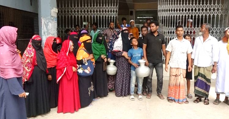 পৌরসভায় তীব্র পানি সংকট, বাসিন্দাদের হাহাকার