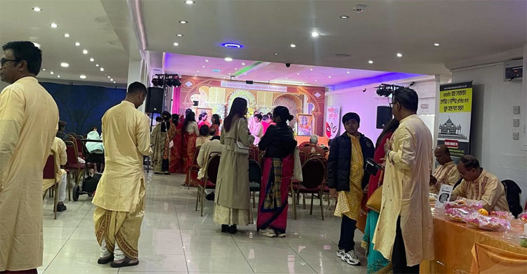 লন্ডনে উৎসবমুখর পরিবেশে শারদীয় দুর্গোৎসব উদযাপন