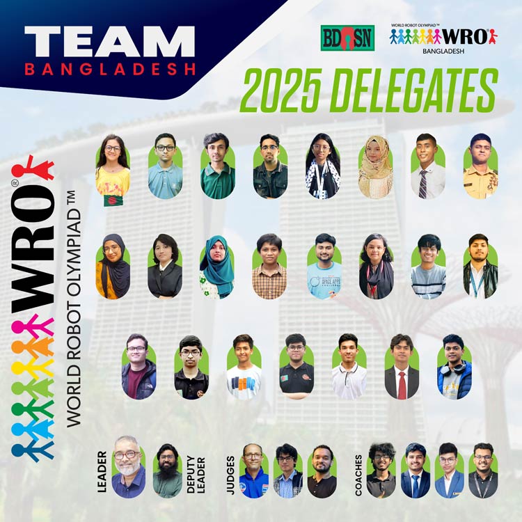 সিঙ্গাপুরে বসছে বিশ্ব রোবট অলিম্পিয়াড, অংশ নিচ্ছে বাংলাদেশের ৯ দল
