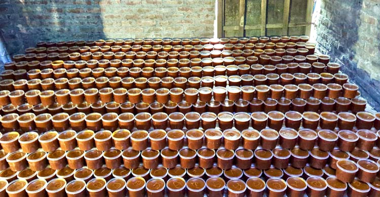 রাজশাহী-নাটোরের ঘরে ঘরে অবৈধ কারখানা, রস ছাড়াই তৈরি হচ্ছে গুড়