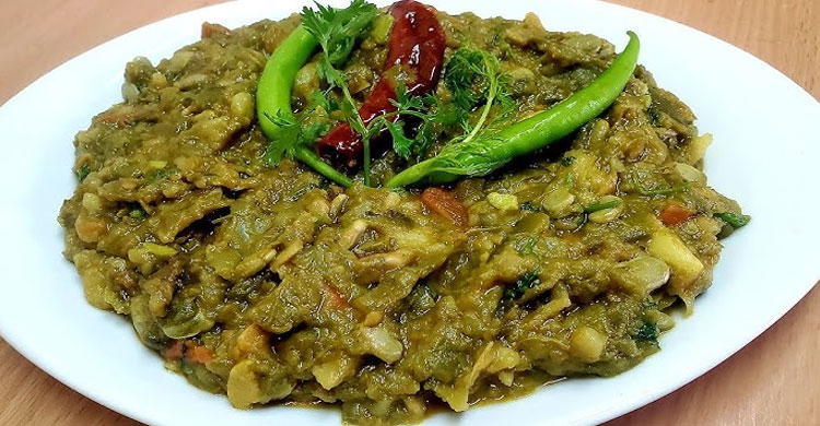 অল্প সময়ে বানিয়ে নিন মজাদার শিম ভর্তা