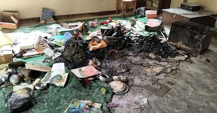 হামলা-ভাঙচুরে লণ্ডভণ্ড ছায়ানট