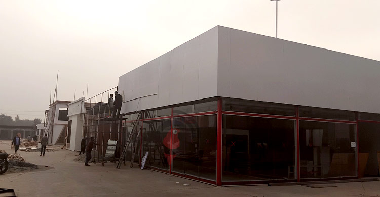 বাণিজ্যমেলার প্রস্তুতি শেষের দিকে, অপেক্ষা উদ্বোধনের