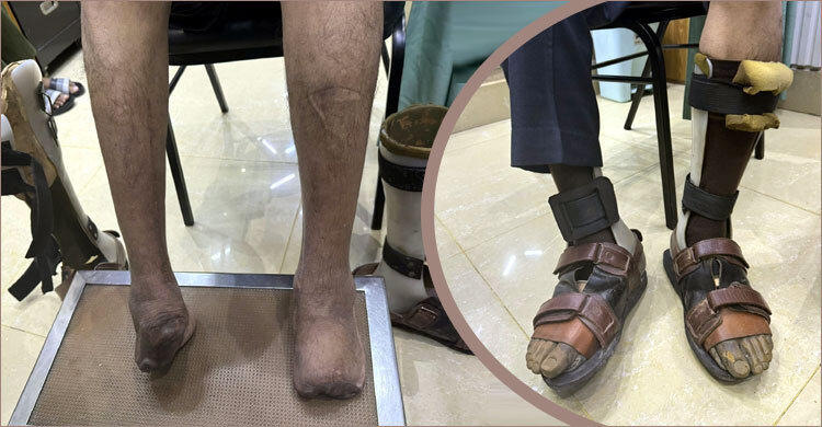 দেবী শেঠীর কাছে গিয়ে পা হারিয়ে এসেছেন