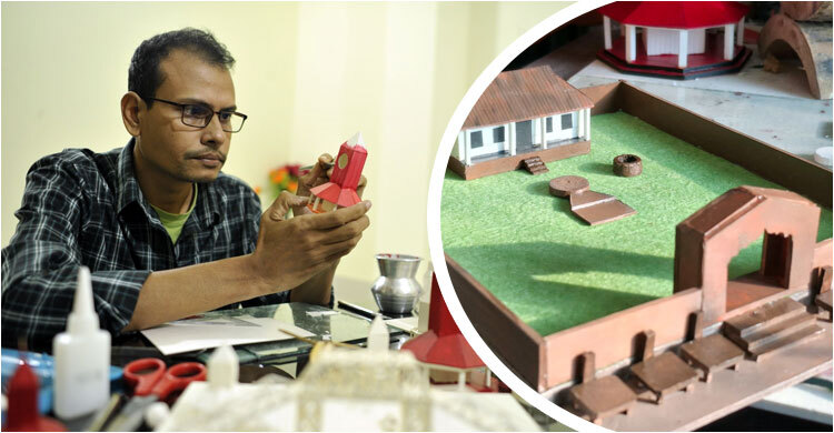 স্মৃতির শহরে মিনিয়েচারের জাদুকর সুমন