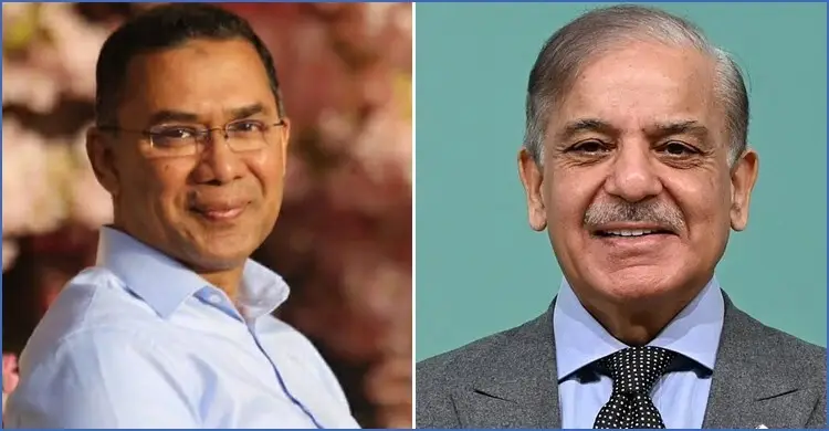 তারেক রহমানকে পাকিস্তান সফরের আমন্ত্রণ শাহবাজ শরিফের