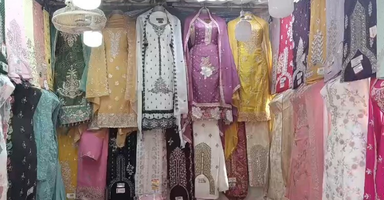 বাংলাদেশি পর্যটক না থাকায় জমেনি কলকাতার ঈদবাজার