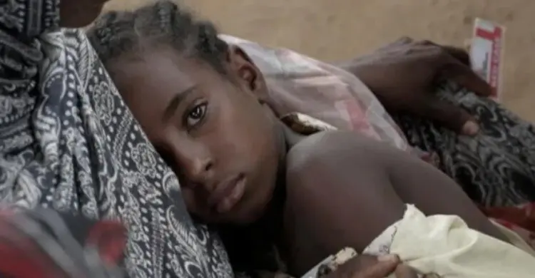 যুদ্ধ ও অবহেলায় সুদানের দারফুরে প্রাণঘাতী হাম রোগের প্রাদুর্ভাব