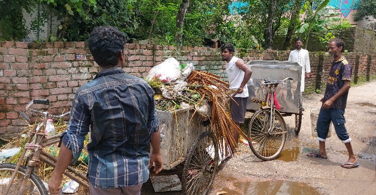 সৈয়দপুর পৌরসভায় কোরবানির বর্জ্য শতভাগ অপসারণ