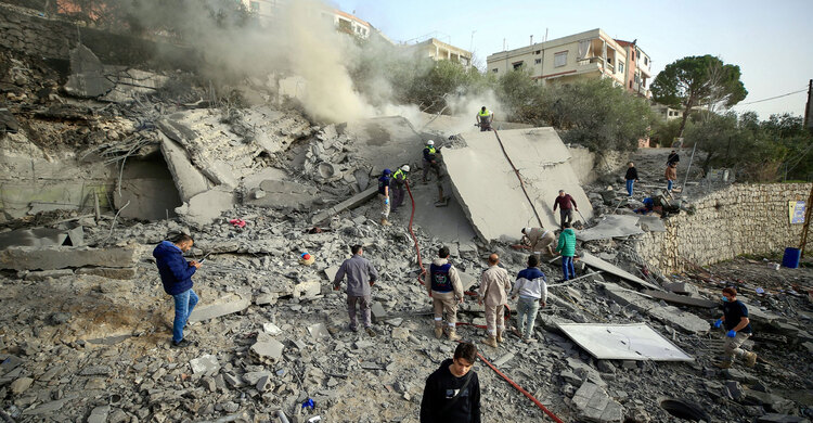 লেবাননে ভবনধসে নিহত ৯