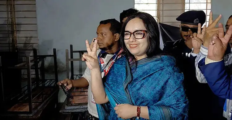 হাঁস প্রতীকে বাজিমাত বিএনপির বহিষ্কৃত রুমিন ফারহানার