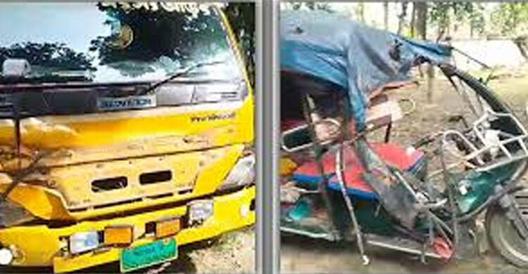 শেরপুরে ট্রাক-ইজিবাইকের সংঘর্ষে নিহত বেড়ে ৩