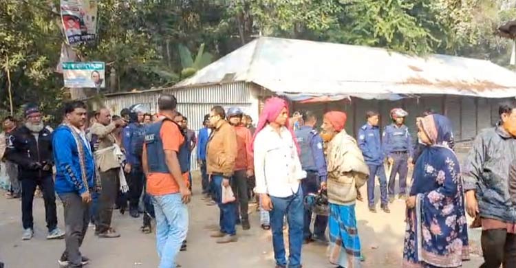 ফরিদপুরে দুই গ্রামবাসীর সংঘর্ষ, পুলিশসহ আহত অর্ধশতাধিক
