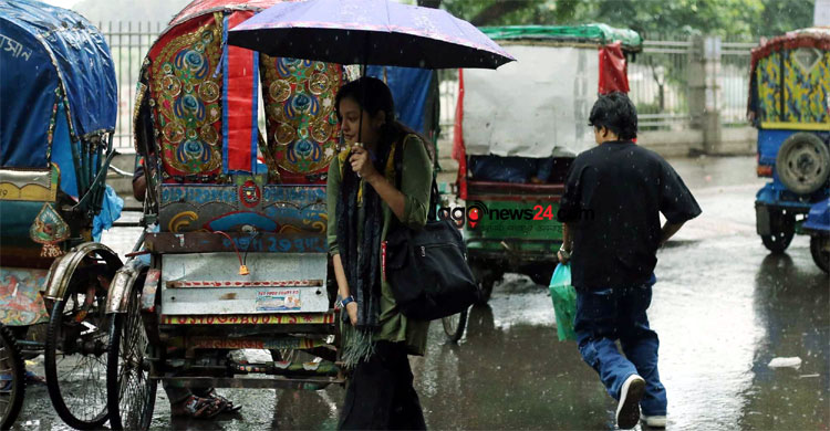 সারাদেশেই বজ্রসহ বৃষ্টির আভাস