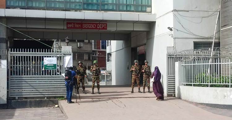 ভিড় কমেছে জাতীয় বার্ন ইনস্টিটিউটে, প্রবেশে কড়াকড়ি