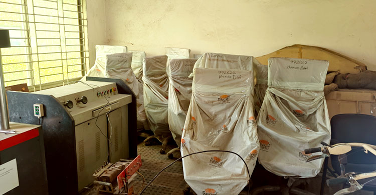 শুধু নামেই কৃষি যন্ত্রপাতি টেস্টিং ও ট্রেনিং সেন্টার