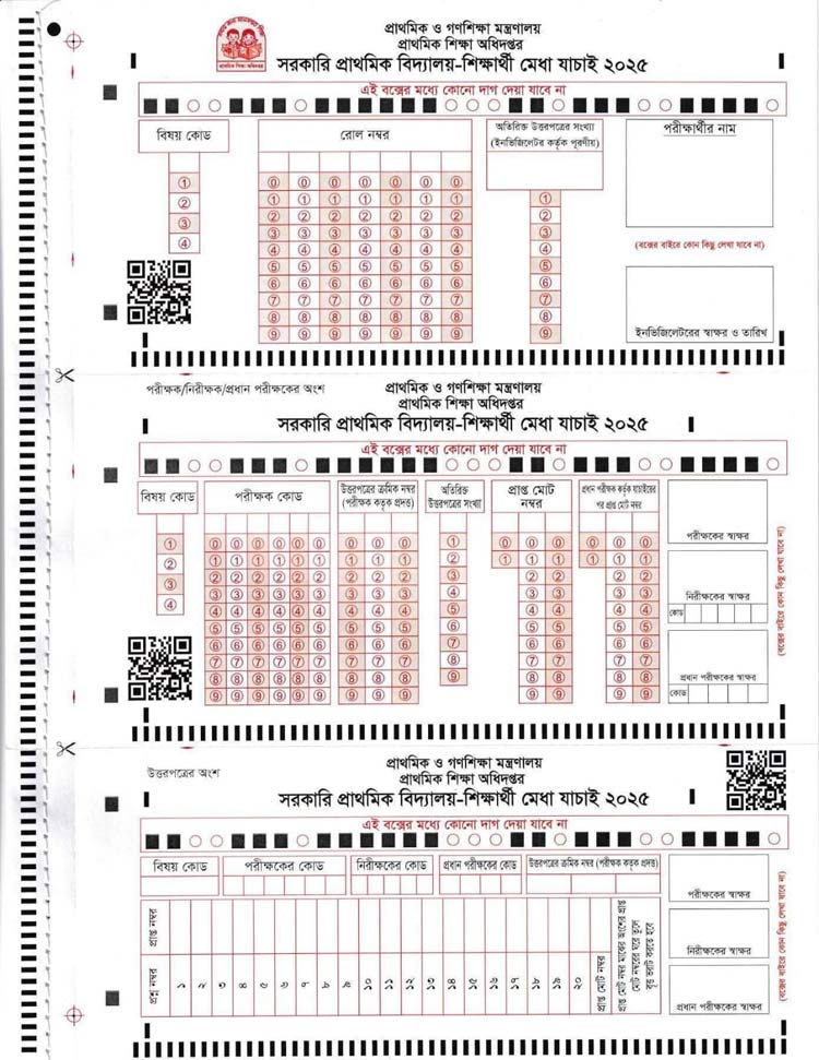 প্রাথমিকে বৃত্তি নয়, হতে পারে ‘মেধা যাচাই পরীক্ষা’