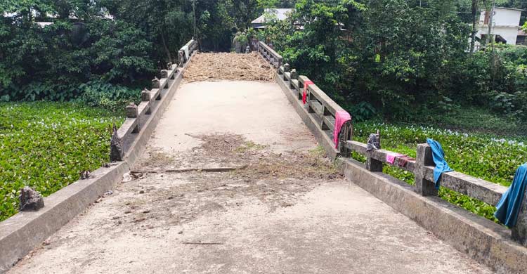 আট বছর ধরে অকেজো সেতু, ২০ হাজার মানুষের ভোগান্তি