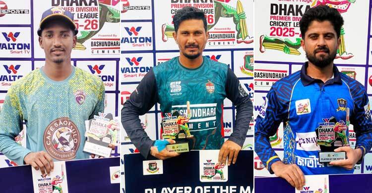 ইরফান শুক্কুর, ফজলে রাব্বি, ইফতি ও আব্দুল্লাহর সেঞ্চুরি