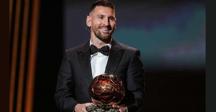 মেসির ৮ম ব্যালন ডি’অর জয়