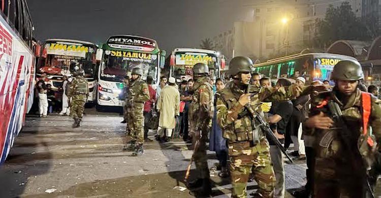 সারাদেশে সেনা অভিযানে ৭ দিনে গ্রেফতার ৬০৮