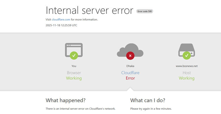 Cloudflare outage knocks sites offline worldwide