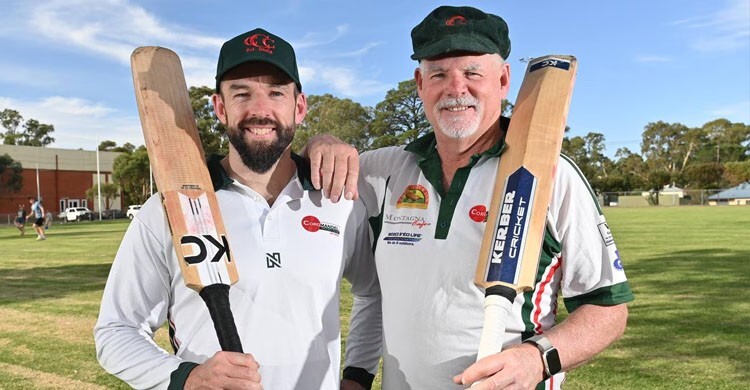 বাপ-বেটার ৫৯০ রানের অবিশ্বাস্য জুটি