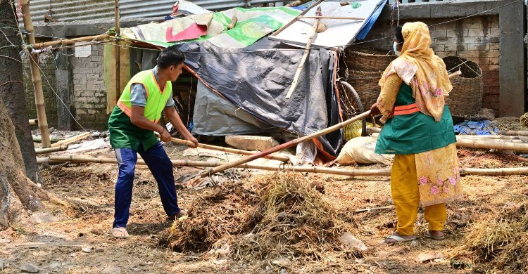 ঢাকা দক্ষিণ সিটিতে ২ দিনে ২২ হাজার টন বর্জ্য অপসারণ