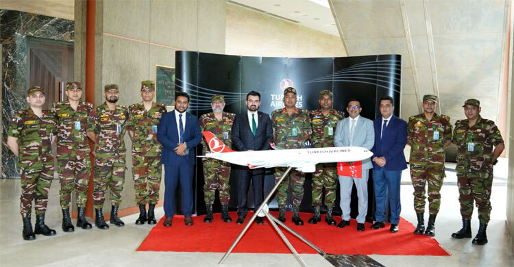 সেনাবাহিনী ও টার্কিস এয়ারলাইন্সের মধ্যে সমঝোতা স্মারক সই