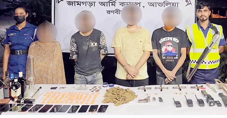 সেনা অভিযানে সাতদিনে গ্রেফতার ১৯৪