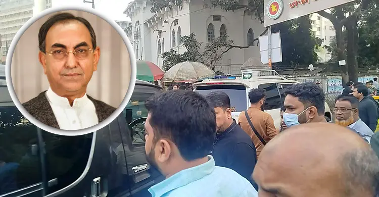 ওসমান হাদিকে দেখতে ঢামেকে মির্জা আব্বাস