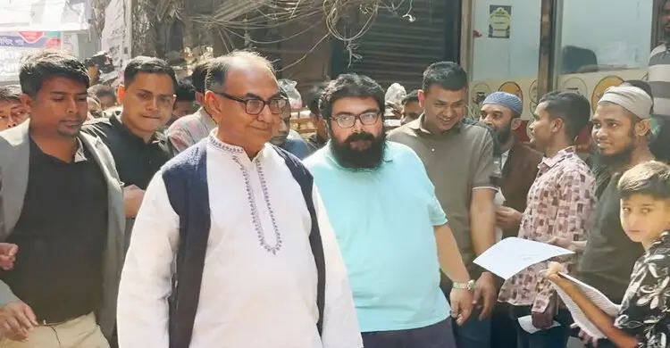 ফকিরাপুলে নির্বাচনী প্রচারণায় মির্জা আব্বাস