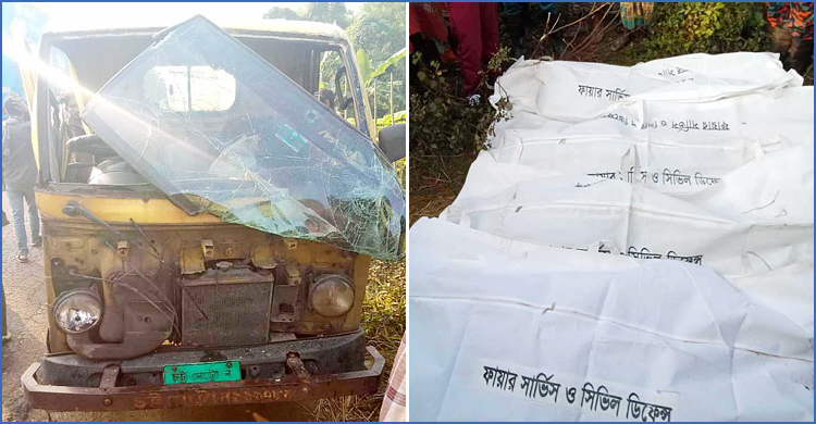 4 killed as bus collides with pickup van in Cox’s Bazar
